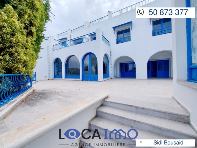 a louer villa a sidi bou said